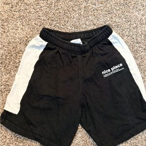 Zara Kids Black and White Shorts